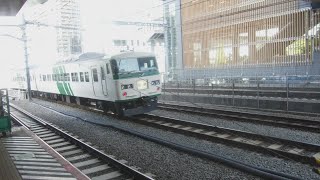 京浜東北線各駅停車大船行きE233系1469A129宮サイと東海道・山陽新幹線こだま737号名古屋行きN700A系737A、回送185系B6宮オオがJR浜松町駅を走行！【令和6年5月18日土曜日】