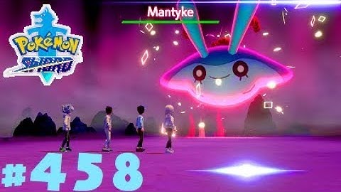 Pokemon Sword Shiny Dynamax Mantyke Raid & Catch