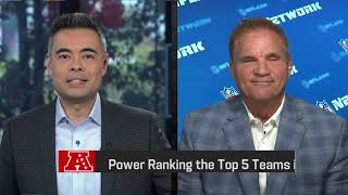 Baldinger's Power Rankings for Top 5 AFC teams on NFL Total Access'