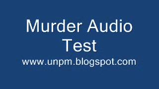 Audio Tape Test No 3 murder UN SAAT Exam