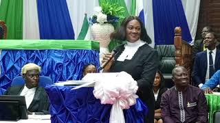 SIERRA LEONE PARLIAMENT: Speaker Of The House - Hon Segepoh Thomas(SLPP) vs Hon Daniel Koroma(APC)