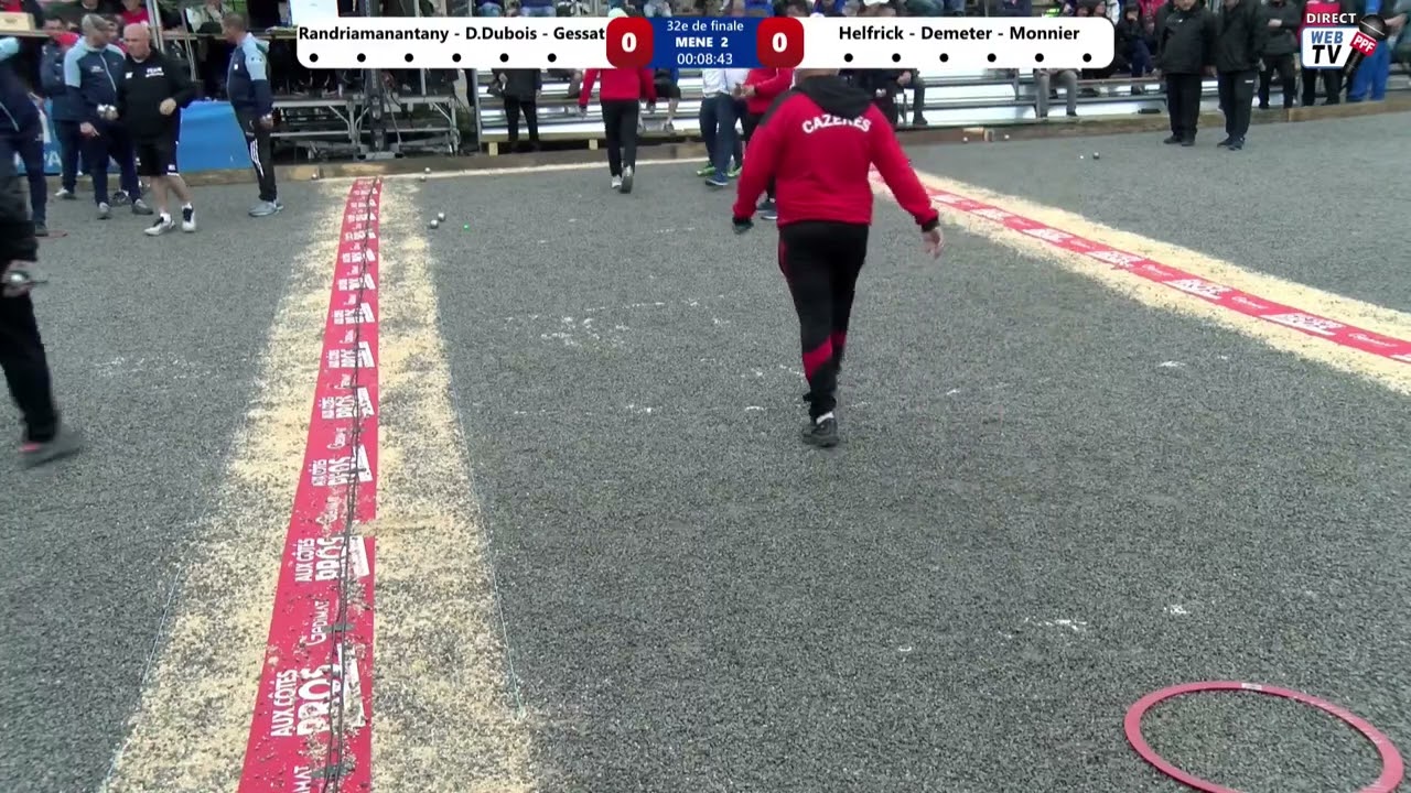 Miniature : PPF Tour 2023 Les Vans 32ème de Finale Equipe GESSAT contre équipe DEMETER