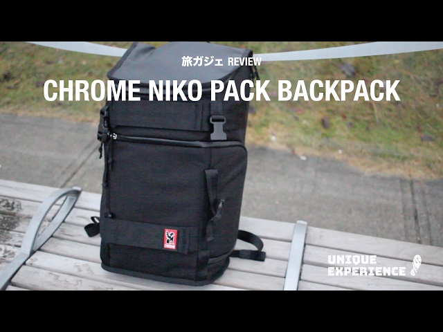 カメラバックパック CHROME NIKO PACK レビュー！TAX $30以上払った