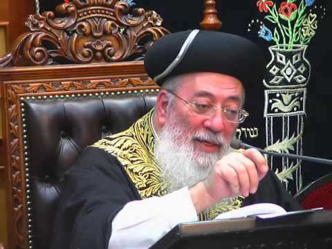 פרשת ויגש - הרב עמאר