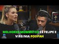 MELHORES MOMENTOS ZÉ FELIPE E VIRGINIA | ZÉ FELIPE & VIRGINIA - Podpah | [Cortes]