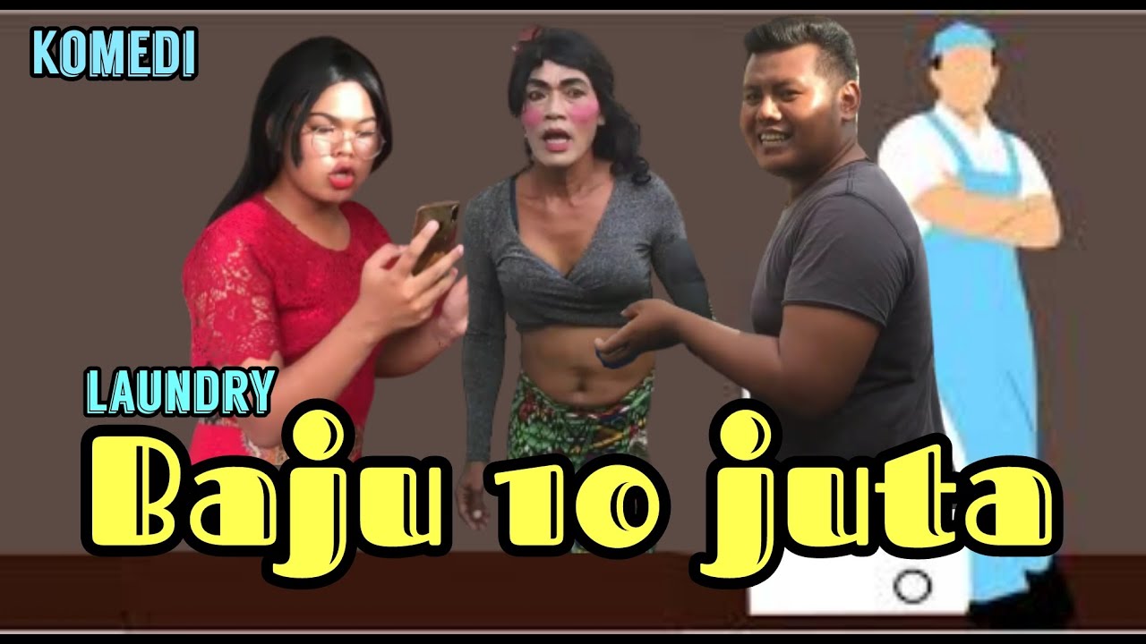 Mang Ata ngelaundry baju aji 10 juta ll Komedi Dr.Pangot