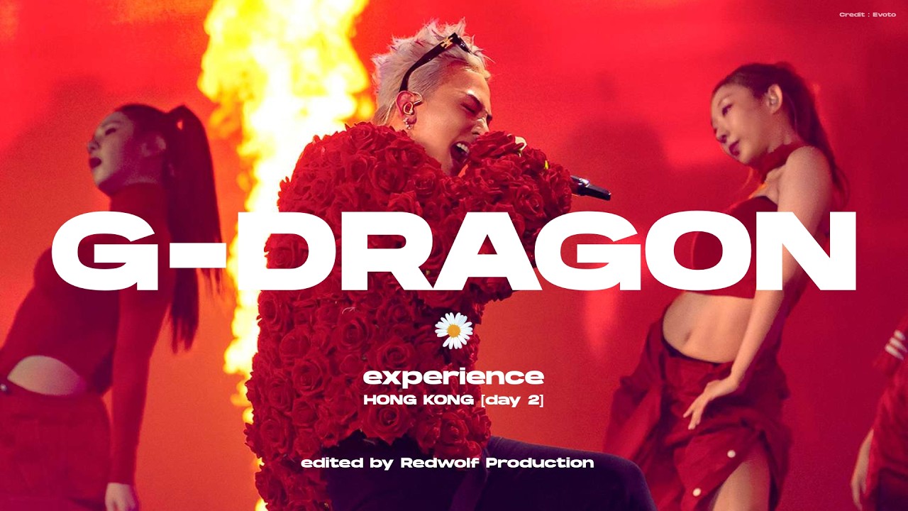 My first KPOP Concert G-DRAGON EXPERIENCE 🎤 Hong Kong Day 2