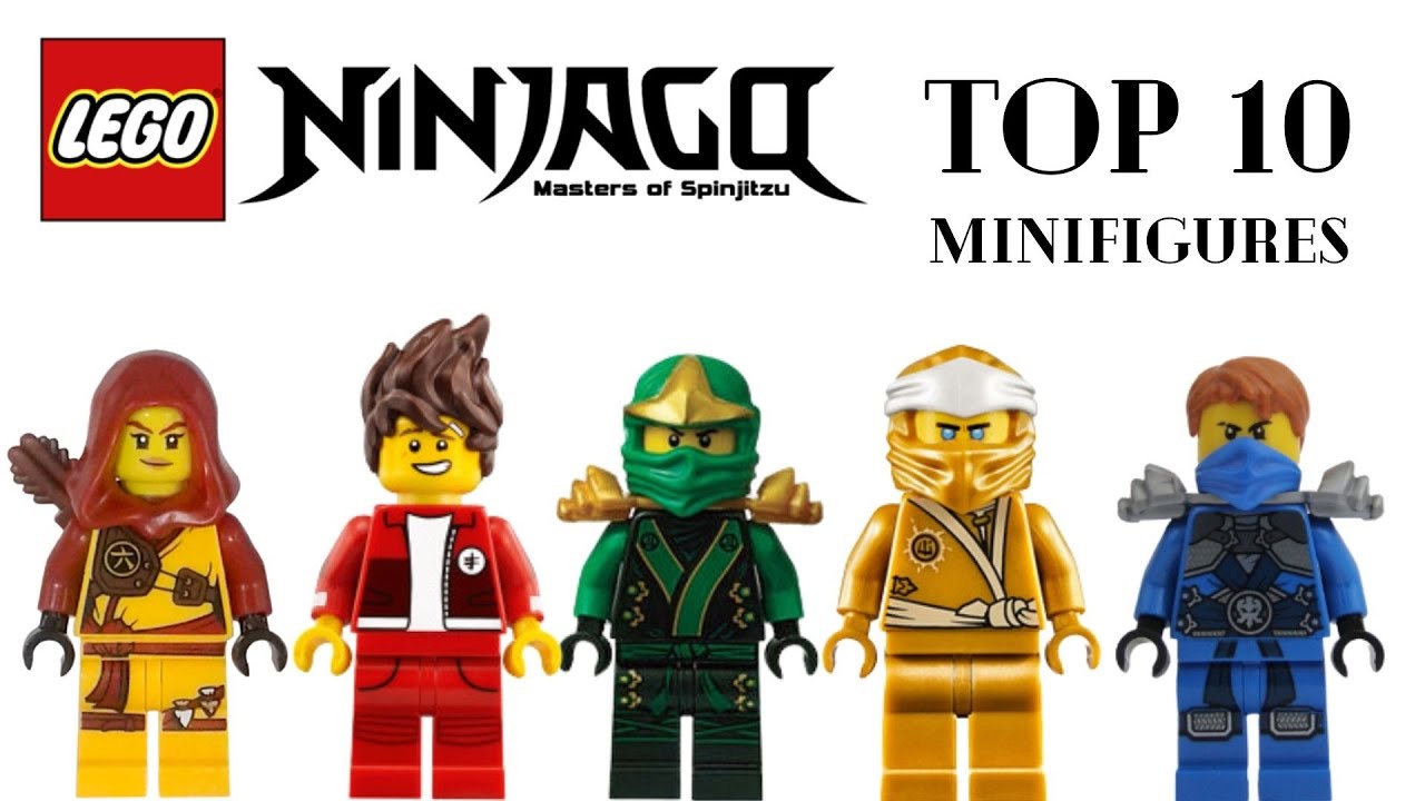 guidance Bermad Petulance Top 10 des Figurines Lego Ninjago (de ma collection) - YouTube