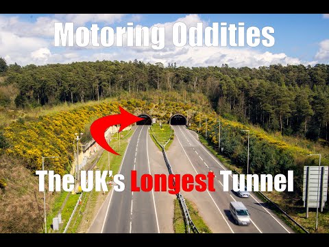 Motoring Oddities EP3 - How Long Is The UK's 3rd Longest Tunnel - Hindhead Surrey