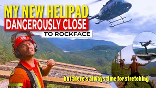 Building a Heli-Pad | helicopter-Logging
