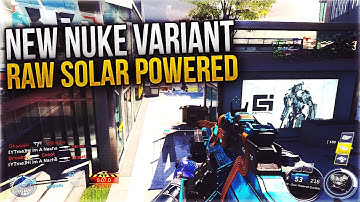RAW SOLAR POWERED: NEW DE-ATOMIZER VARIANT ADDED to INFINITE WARFARE! (New Raw Nuke Variant)