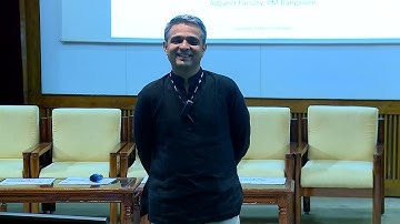 Rakesh Godhwani, Faculty, Management Communication at IIMB, speaks on ‘Secrets of Life’ at VISTA 
