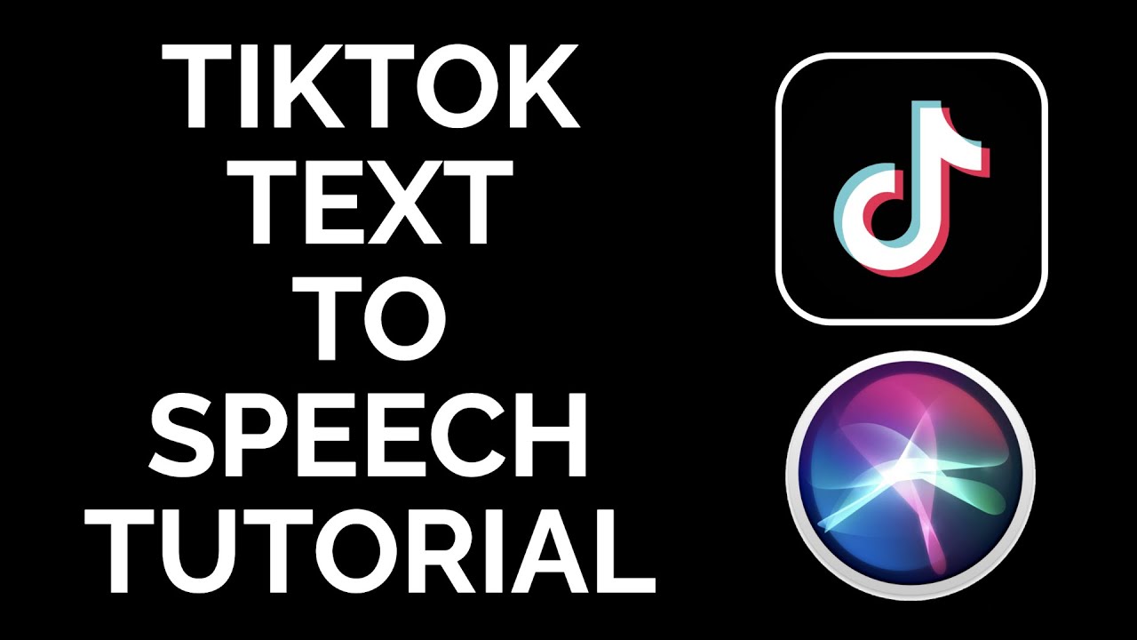 How to Use Text to Speech on TikTok (Siri Voice Tutorial)