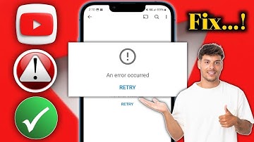 How to Fix “An Error Occurred” RETRY on YouTube | 100% Working Solution (2025)