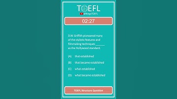 TOEFL Grammar Practice #151 |  Structure Questions (Adjective Clauses)