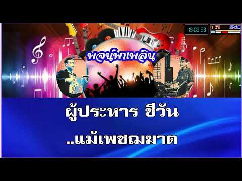 น้ำตาคลอ คาราโอเกะ สุเทพ วงศ์กำแหง Cm