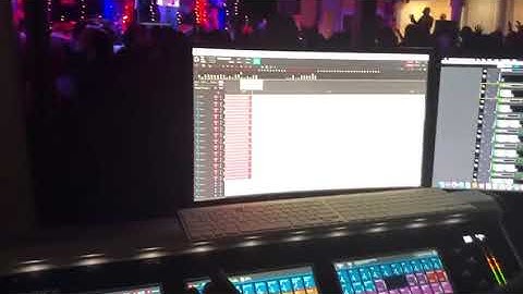 Digico S31 mix in Bahamas
