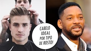 cortes de cabelo masculino para cada tipo de rosto