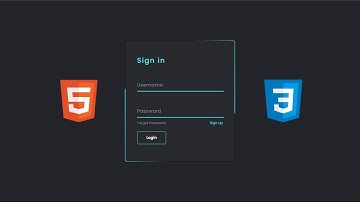 Membuat Form Login Keren Dengan HTML & CSS