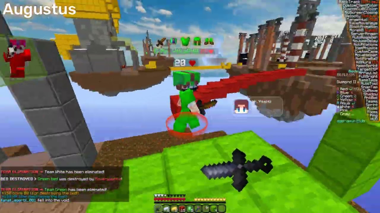 AUGUSTUS B4.20.3 - ЛУЧШИЙ БЕСПЛАТНЫЙ КОНФИГ НА AGERAPVP ⭐️ HYPEMC ⭐️ MINEBLAZE ⭐️ DEXLAND ⭐️