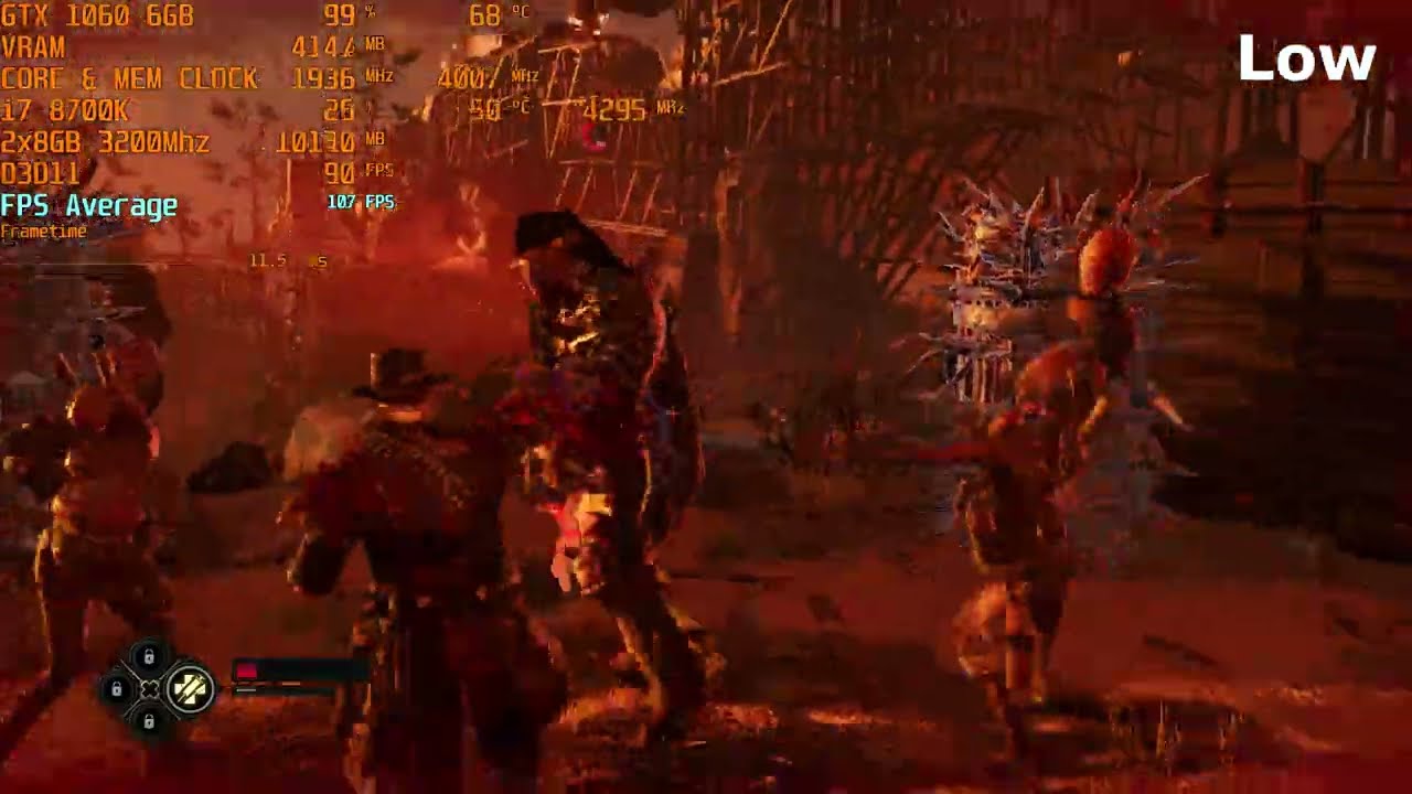 Evil West - All Settings - GTX 1060 6GB | i7 8700k [1080p]