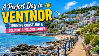 A Perfect Day in Ventnor ☀️ Stunning Coastline & Colourful Hillside Homes #summer  #beach