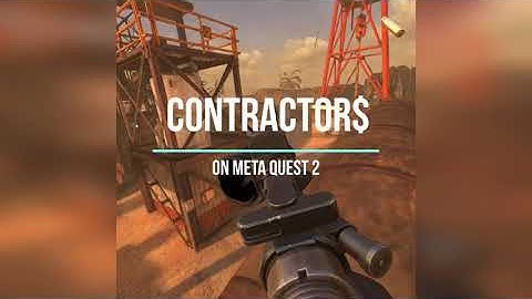 A TDM match in MW19 Rust COD mod map in Contractors VR