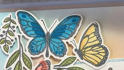 Let’s Craft Today with "Floating & Fluttering" Part 2