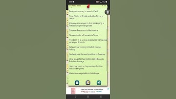 Horticulture Important Bits for ICAR JRF, SRF, and NET Exams | Crack Your Competitive Edge!