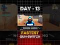 BGMI Fast Gun Switch Trick 😱 | BGMI Me Fast Gun Switch Kaise Kare #shorts #bgmi #trending #trening