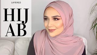 Layered Modest Hijab Style