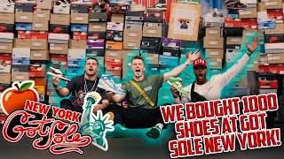 TABLE CASH OUTS: BUYING $100K OF SNEAKERS AT GOT SOLE NEW YORK *DAY 1*