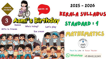 Class 1 Maths Unit 4 Aami