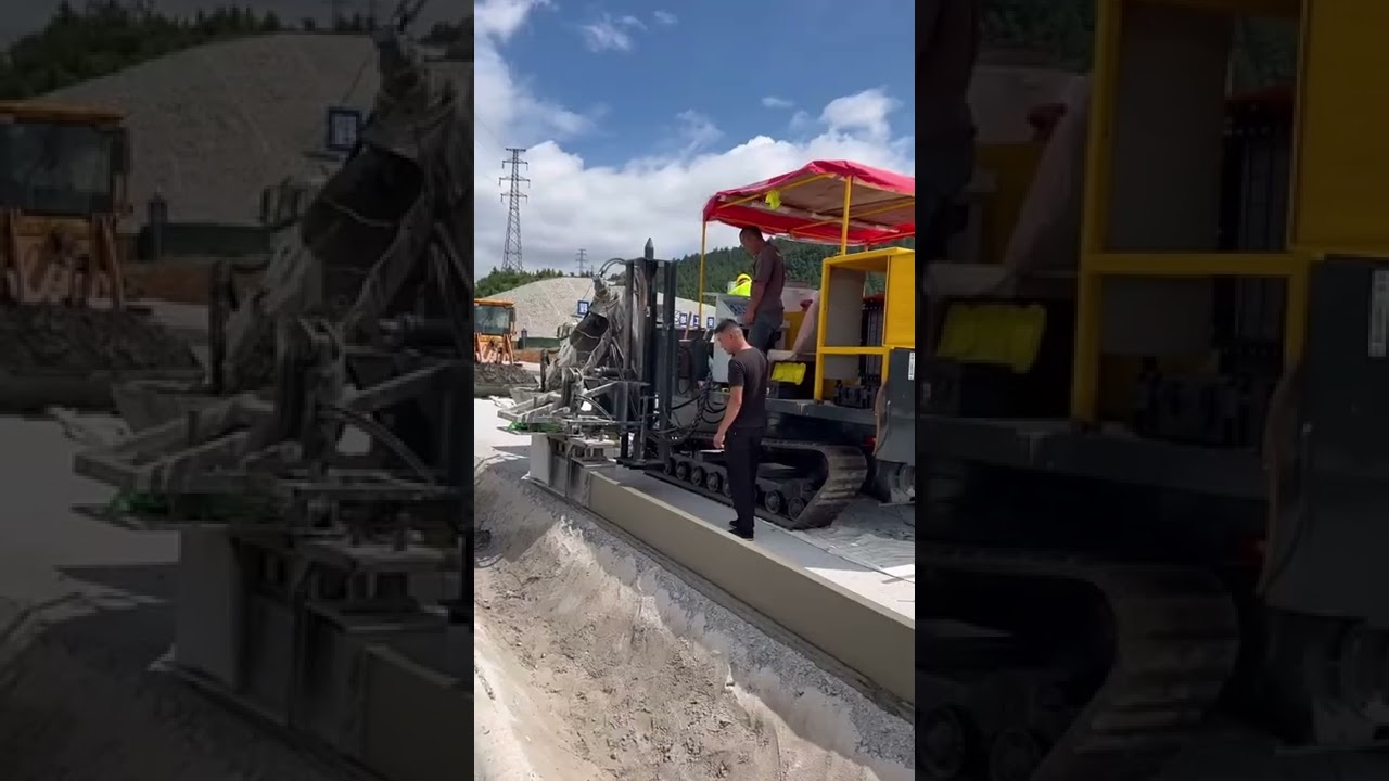 Automatic Concrete Road Curbing Machine