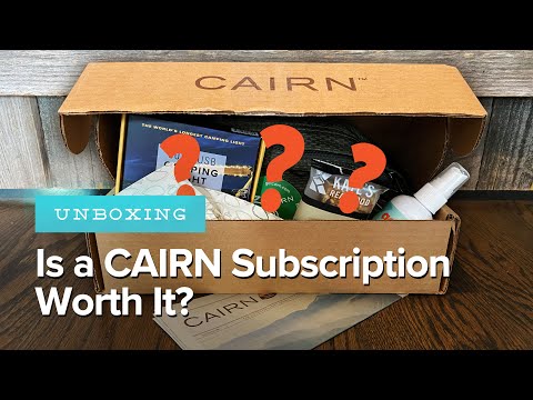 Video: Získejte Měsíční Výbavu S Cairn Subscription Box