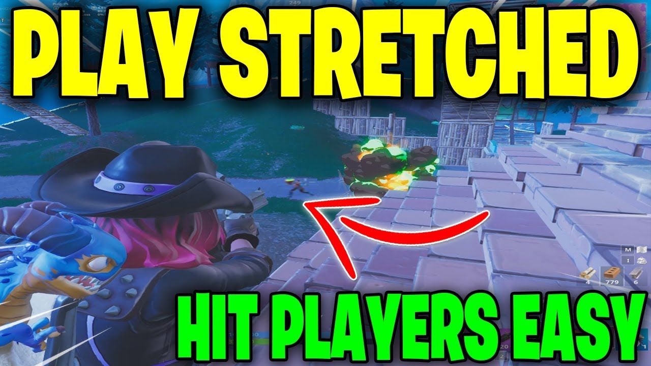 How To Play Stretched In Fortnite Both 1080x1080 And 1440x1080 Youtube