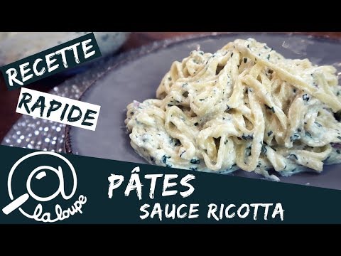 PATES A LA SAUCE RICOTTA #64