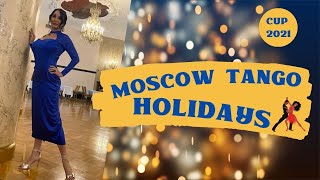 Moscow Tangо Holidays CUP 2021 , Moscow , Russia , January 2021. Moments Lavru with Elena Lavru