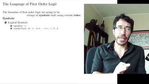 6. Set Theory. The Language of First-Order Logic