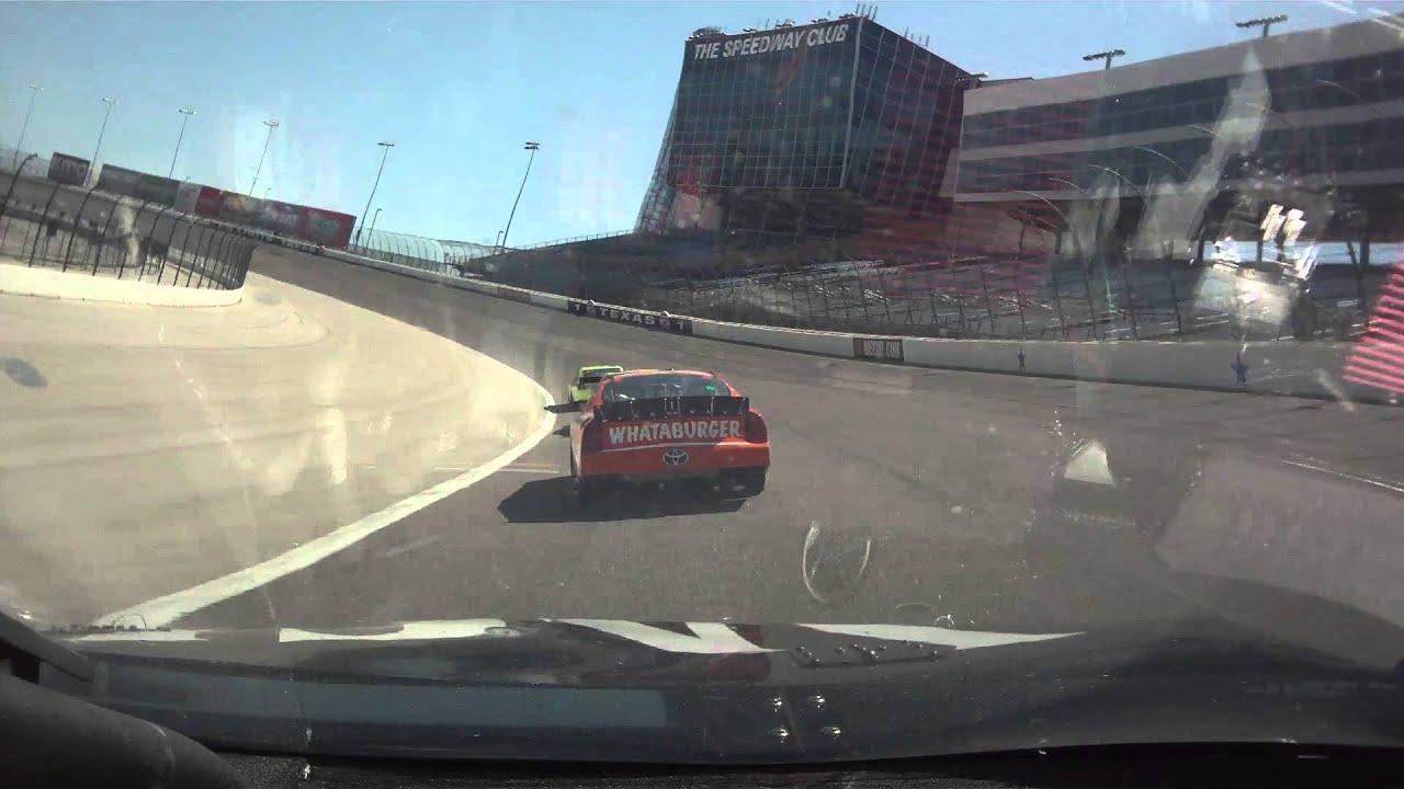 NASCAR Dashcam Ride Along Texas Motor Speedway 91215 YouTube
