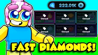 How To GET DIAMONDS FAST In Anime Champions Simulator!!!