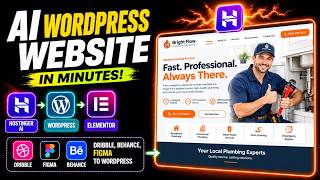 AI Created a 5-Page WordPress Elementor Website in Minutes! INSANE 😱