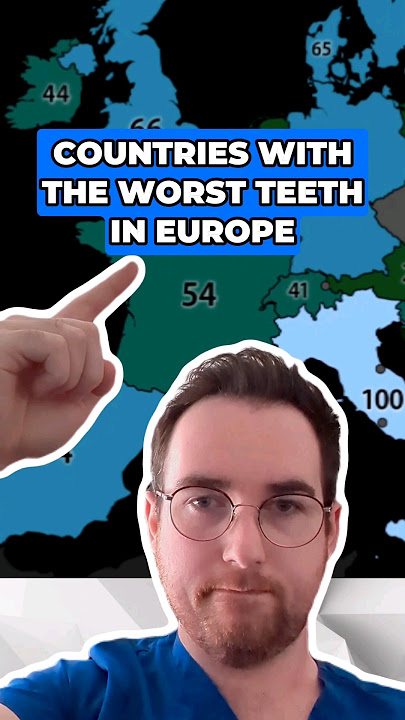 The Worst teeth in Europe #shorts #dentalhealth