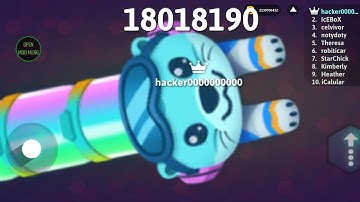 Snake.io🐍modmenu gameplay🎮 #5 - world record 📹