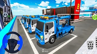 Collection Vehicle All New Hyundai Tow truck parking 3D Gass station-3D Driving Class Simulator 2025 screenshot 4