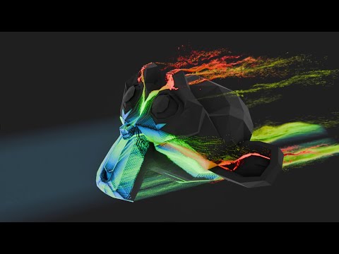 Aerodynamic Streamlines Simulator | Blender Tutorial