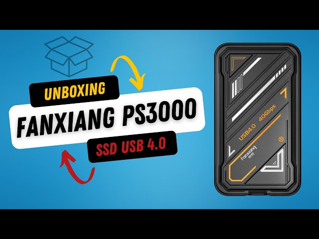 Unboxing SSD Fanxiang PS3000 USB 4.0 1TB - YouTube