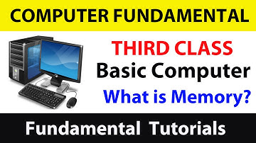 3rd Class of  Computer🖥️Fundamental Complete ✅ Tutorial || What is Memory? #tutorial