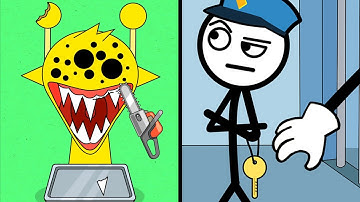 Spranky Transformer Vs Thief Puzzle 👹🧟👿👮 Max All Levels Android iOS Gameplay Ep 958