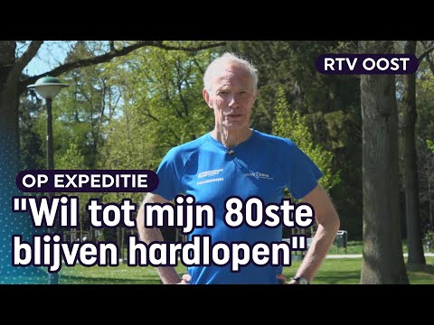 Is Gerard (75) de oudste deelnemer van de Enschede Marathon? | RTV Oost